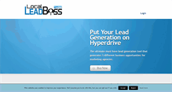 Desktop Screenshot of localleadboss.com